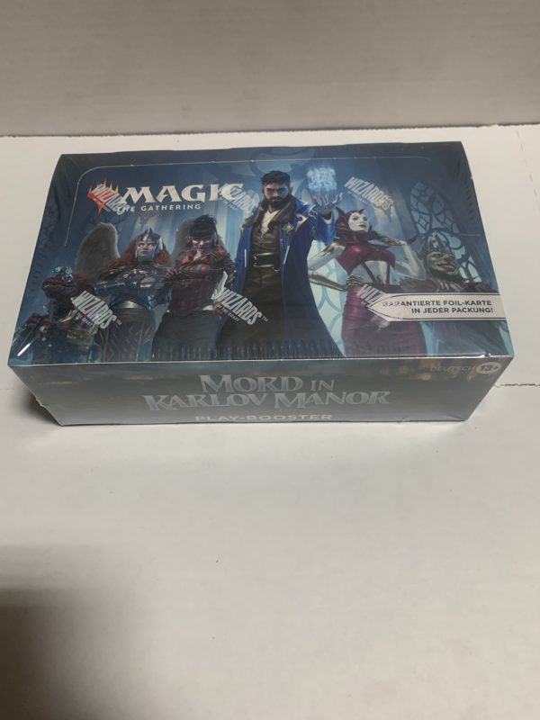 MtG Magic - Murders at Karlov Manor Play Booster Display - Englisch