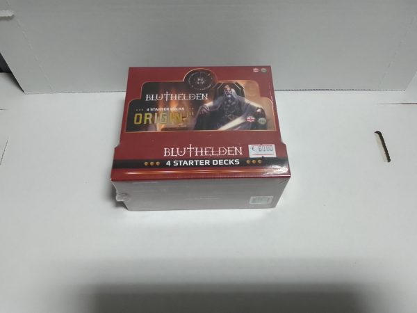 Bluthelden 4 Starterdecks Origin 1st edition Englisch