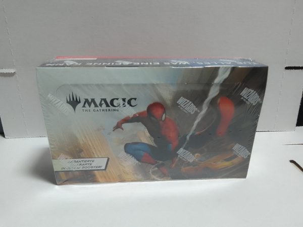 Magic the gathering- Spiderman OVP playbooster Display Deutsch
