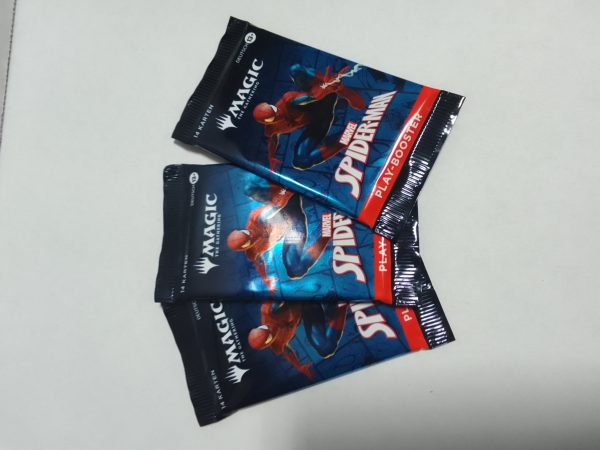 Magic the Gathering Spiderman 3x Booster auf englisch