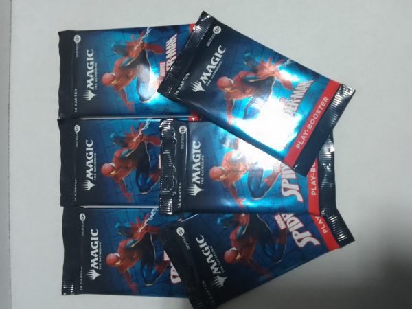 Magic the Gathering Spiderman 6x Play Booster auf Englisch (Draft pack)